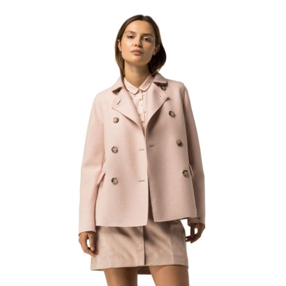TOMMY HILFIGER Boiled Wool Mod Peacoat